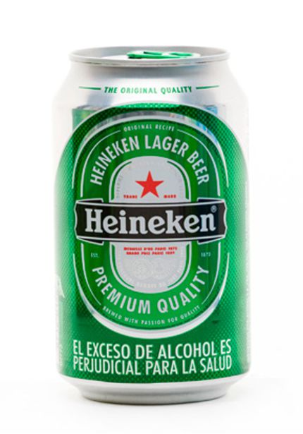 Cerveza Heineken lata, licores de la sabana