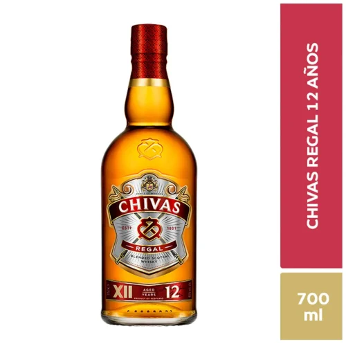 Whisky Chivas Regal 12 años 700ml
